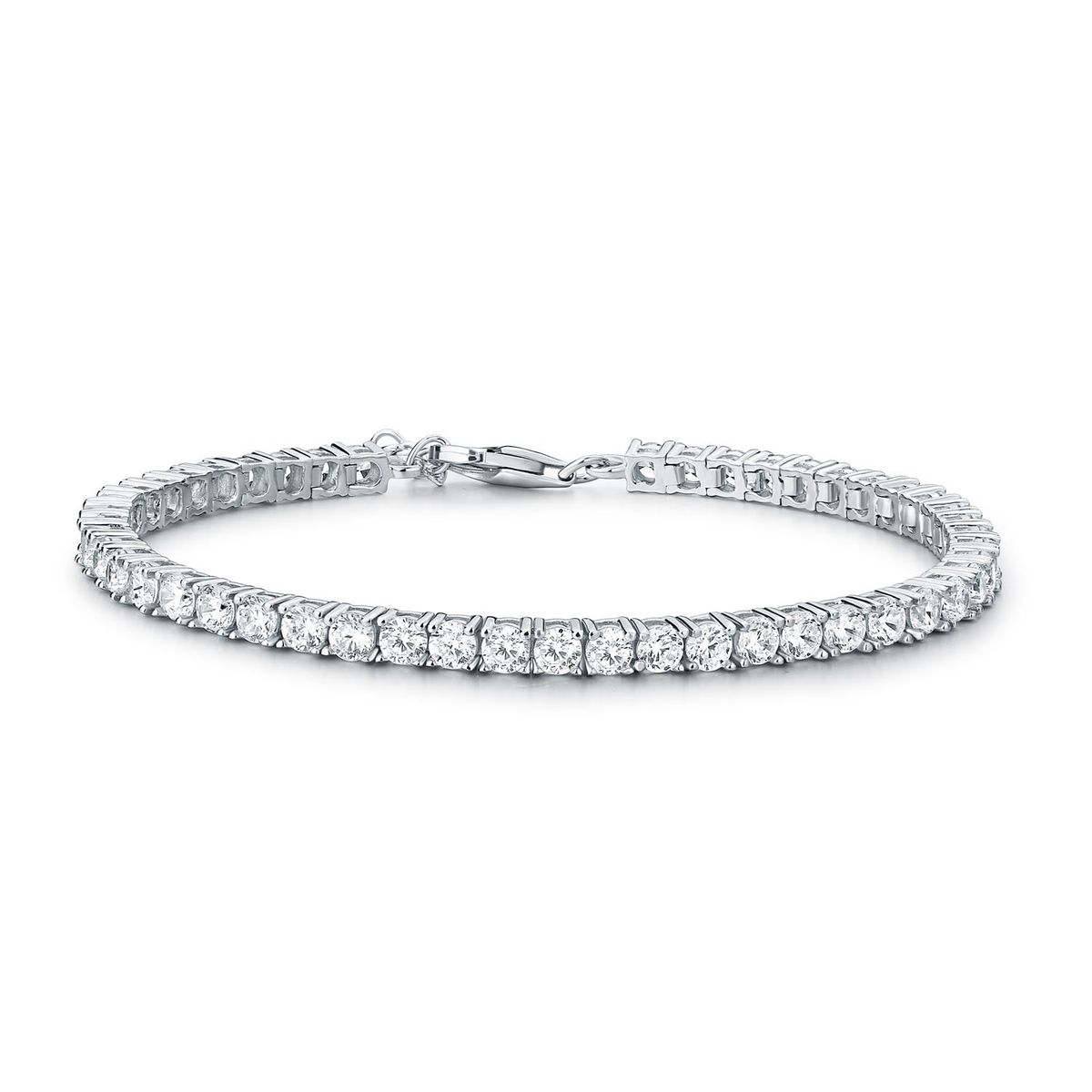 Pulsera Tenis Microcircon 925 — Pack 2 Unidades