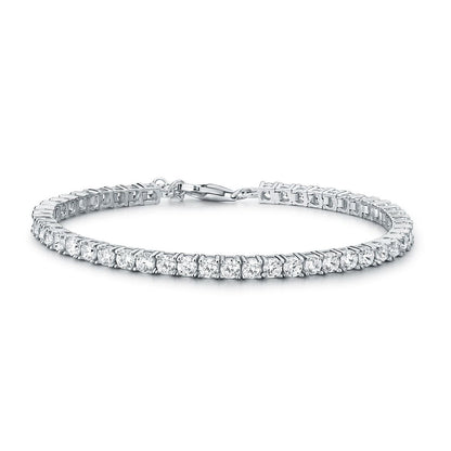 Pulsera Tenis Microcircon 925 — Pack 2 Unidades