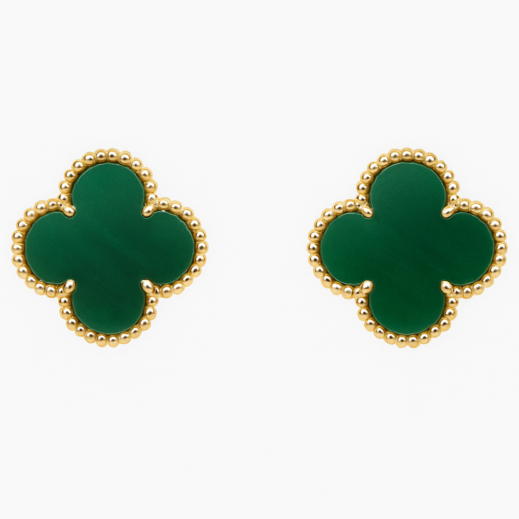 Aros estilo Van Cleef – Oro 🍀