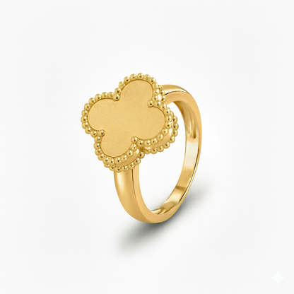 Anillo estilo Van Cleef –  Oro 🍀