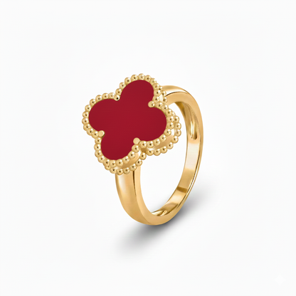 Anillo estilo Van Cleef –  Oro 🍀