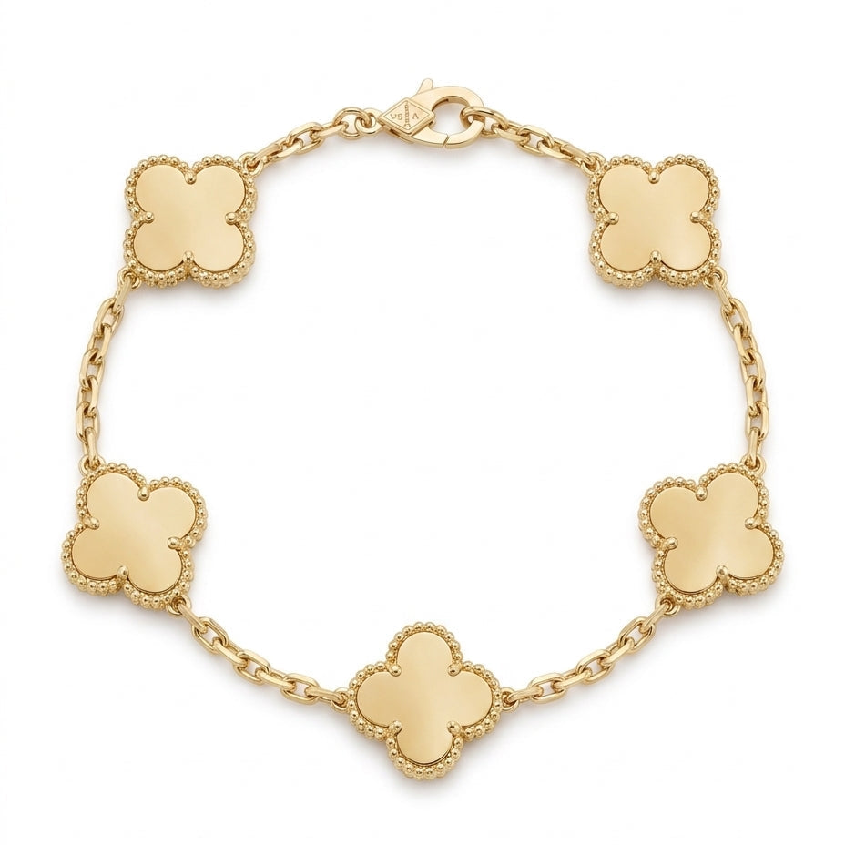 Pulsera en color dorado